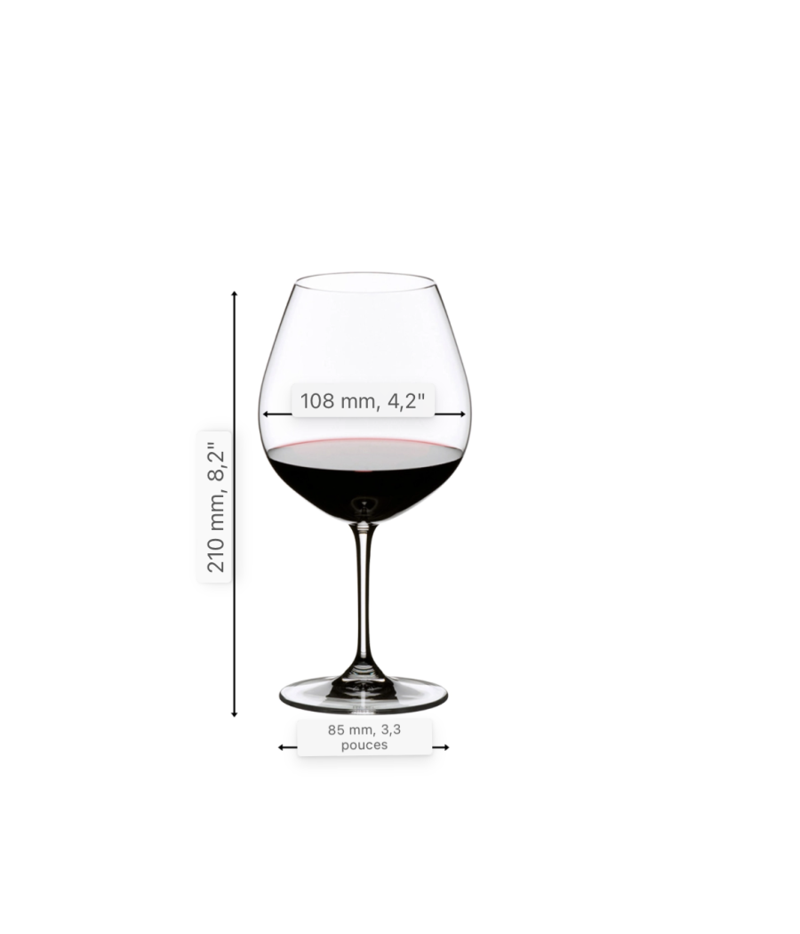 RIEDEL VINUM PINOT NOIR (ROUGE BORDEAUX)