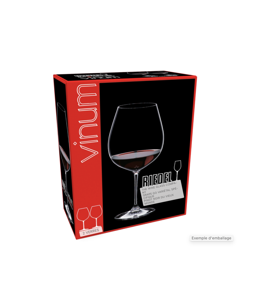 RIEDEL VINUM PINOT NOIR (ROUGE BORDEAUX)