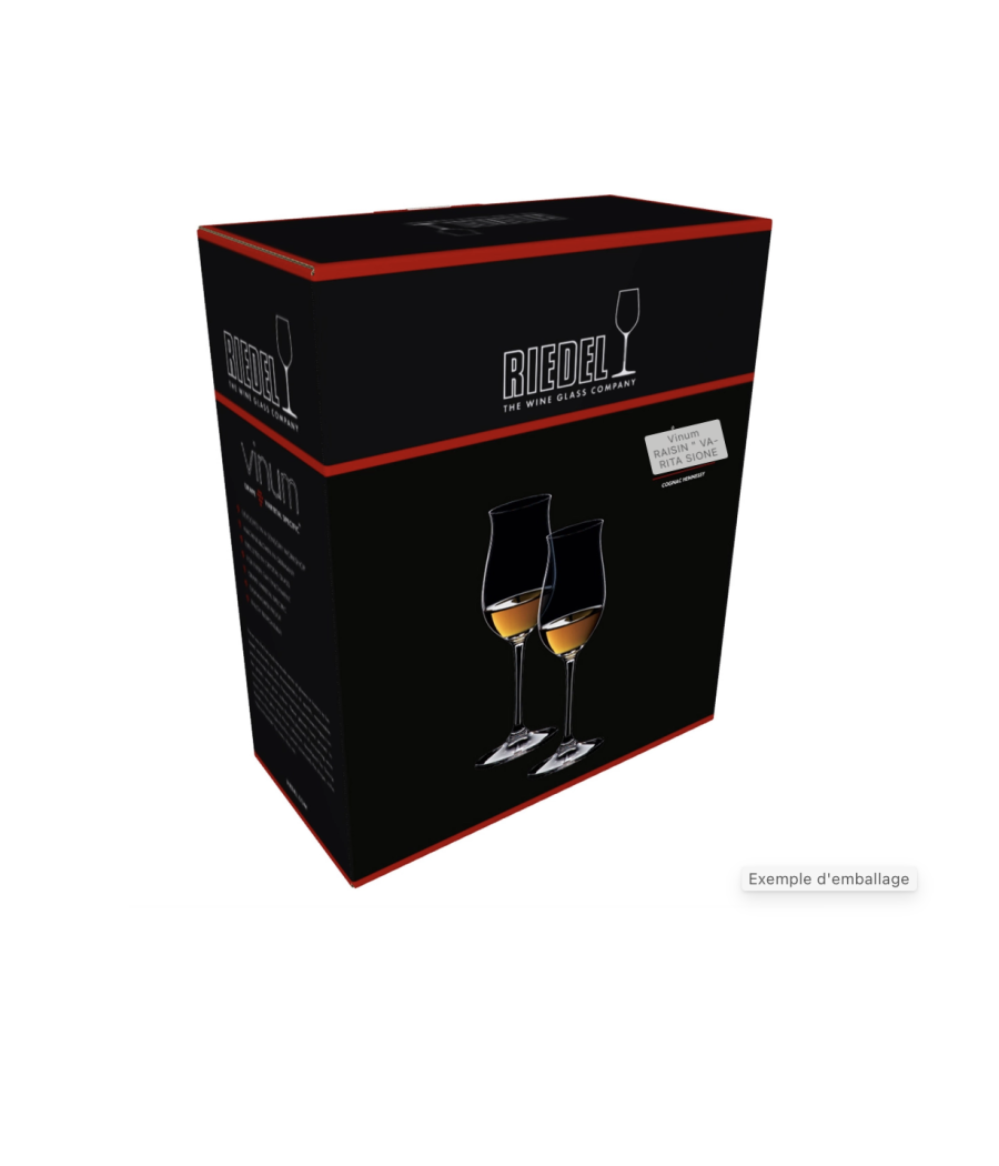 RIEDEL VINUM COGNAC HENNESSY