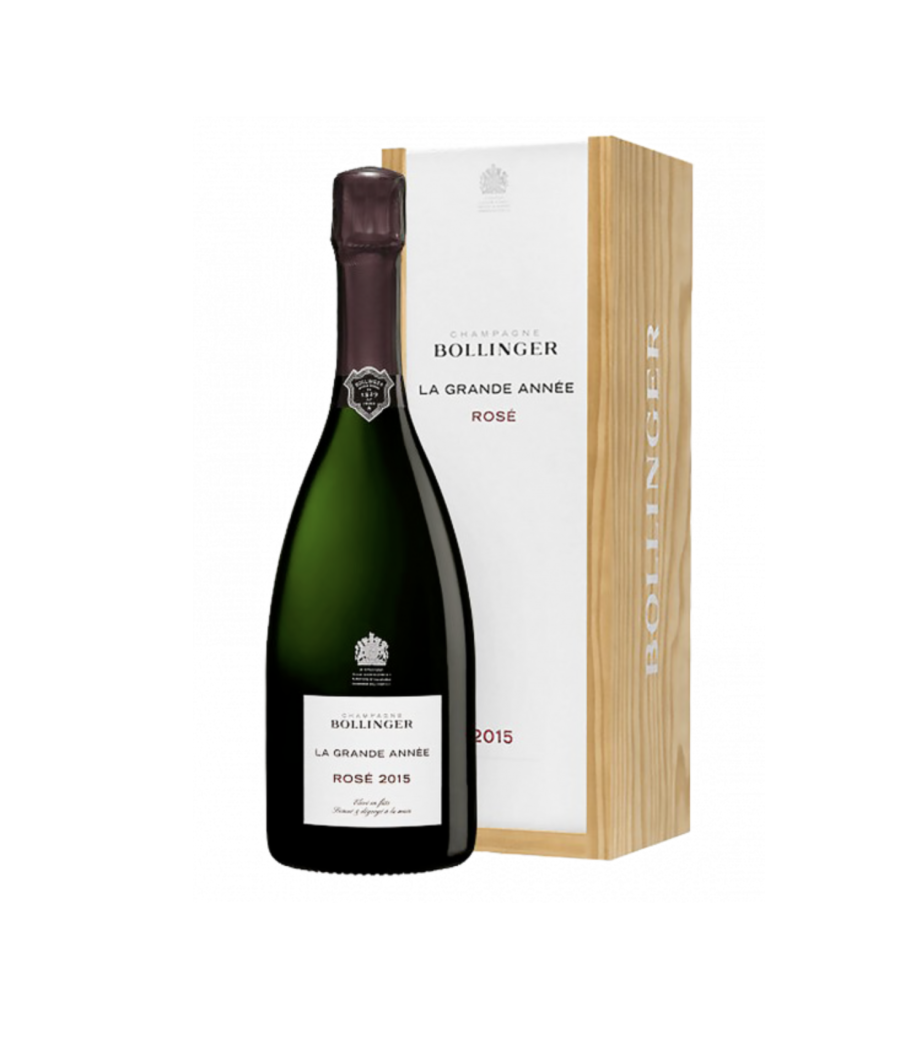 Bollinger La Grande Année Rosé 2015 | Bouteille 75CL - Coffret