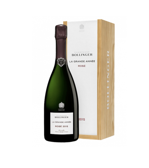 Bollinger La Grande Année Rosé 2015 | Bouteille 75CL - Coffret