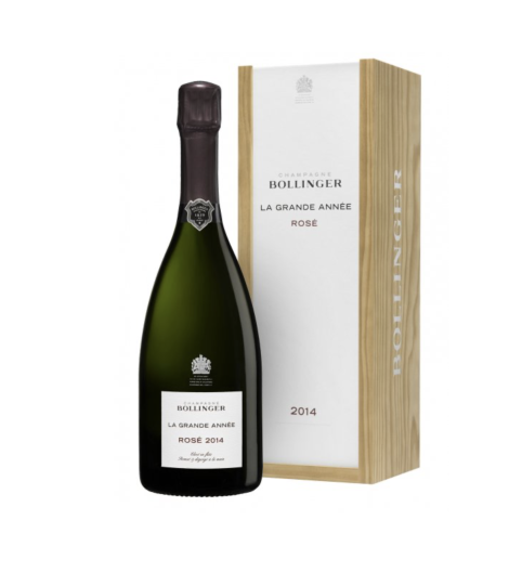 Bollinger La Grande Année Rosé 2014 | Bouteille 75CL - Coffret