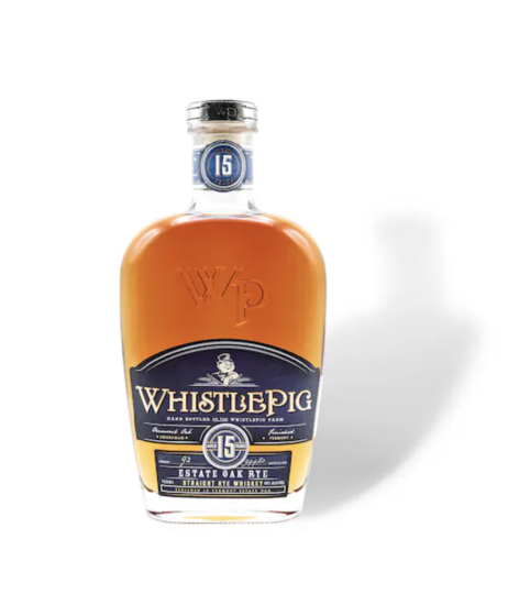 WhistlePig 15 ans d’âge Straight Rye