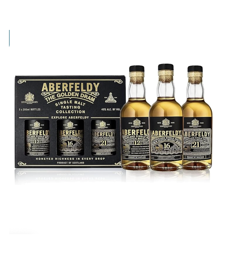 Aberfeldy Highland Scotch Single Malt Whisky Coffret Dégustation