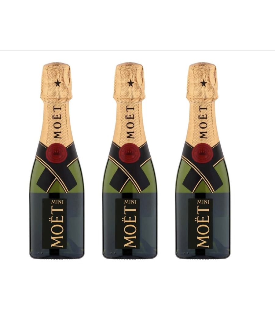 Moët & Chandon Brut Champagne Mini-Moët Bottles