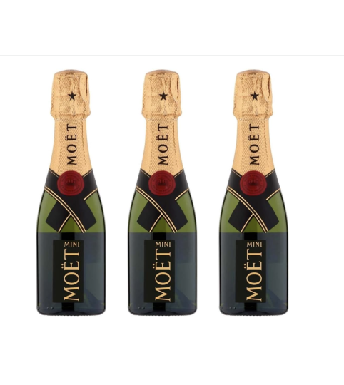 Moët & Chandon Brut Champagne Mini-Moët Bottles