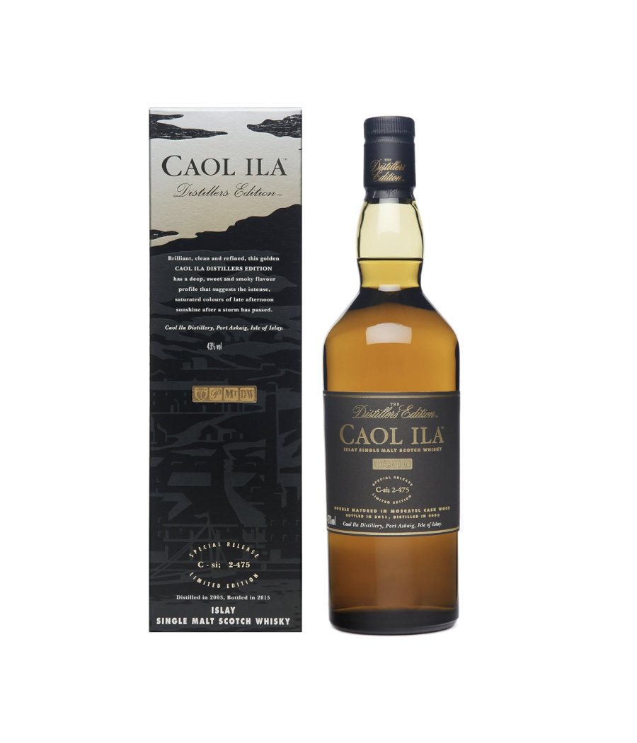 Caol Ila Islay Distillers Edition Single Malt Whisky en Coffret