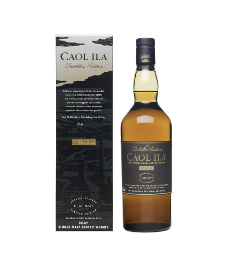 Caol Ila Islay Distillers Edition Single Malt Whisky en Coffret