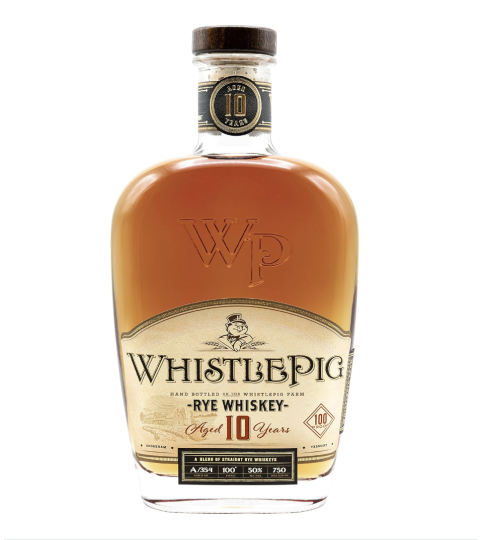 WhistlePig Sraight Rye Whisky 10 Ans